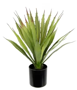 I.GE.A Kunstpflanzen - . Kunstpflanze Agave im Kunststoff-Topf, ca. H38 cm Grün