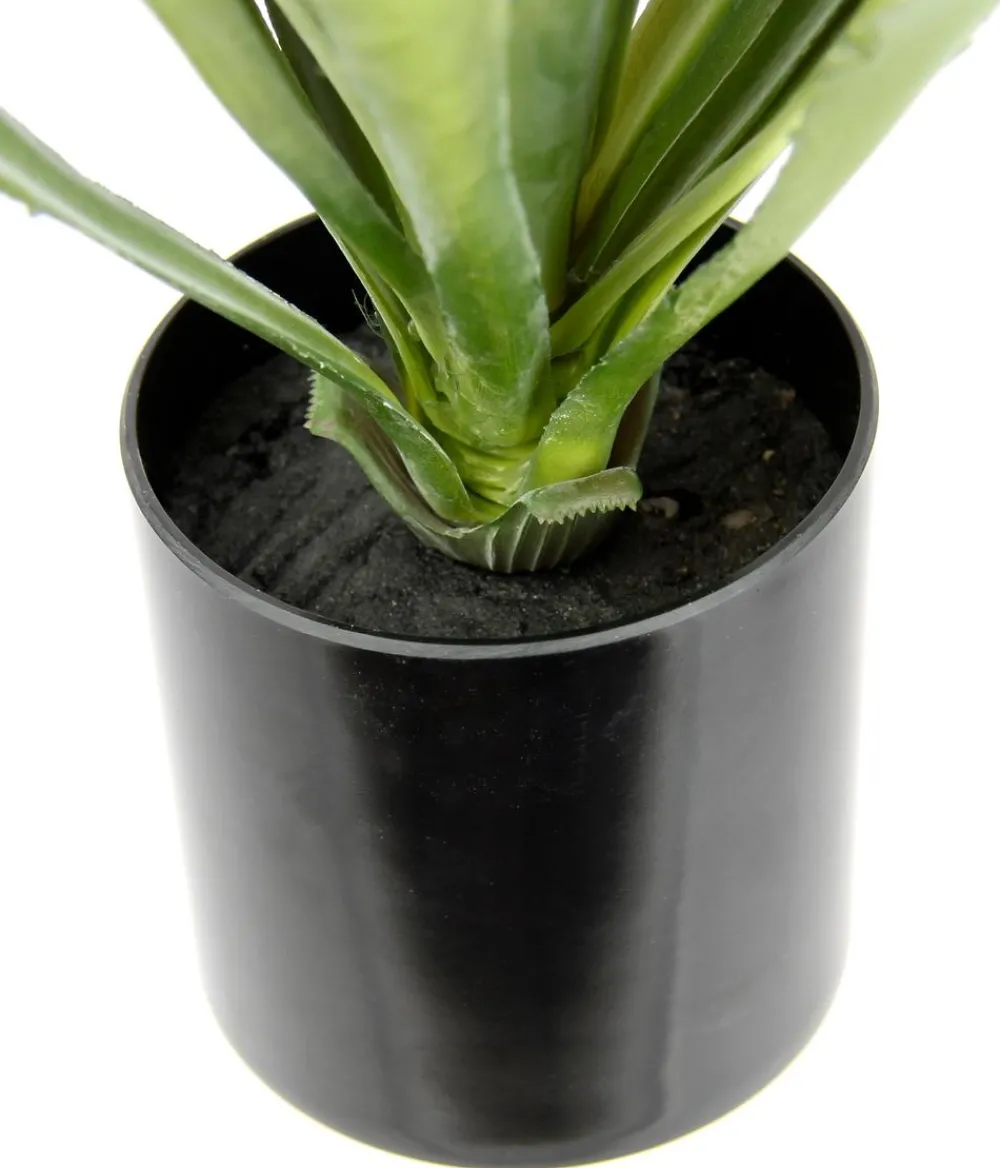 I.GE.A Kunstpflanzen - . Kunstpflanze Agave im Kunststoff-Topf, ca. H38 cm Grün