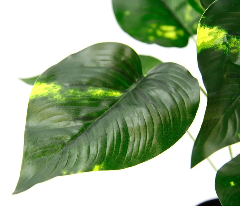 I.GE.A . Kunstpflanze Pothos im Wasserhyazinthentopf, ca. H40 cm Grün Best