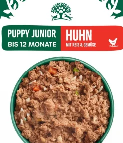 JAMES WELLBELOVED™ James Wellbeloved Nassfutter für Hunde Puppy Junior, Huhn in Pastete Clearance
