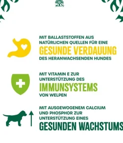 JAMES WELLBELOVED™ James Wellbeloved Nassfutter für Hunde Puppy Junior, Huhn in Pastete Clearance