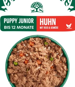 JAMES WELLBELOVED™ Nassfutter Hund - James Wellbeloved Nassfutter für Hunde Puppy Junior, Huhn in Pastete