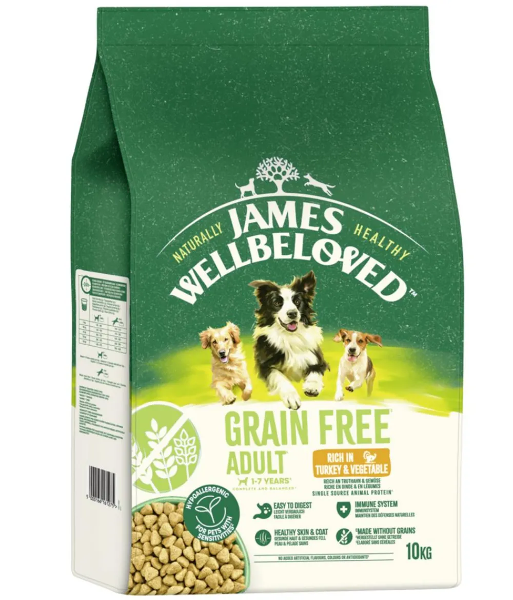 JAMES WELLBELOVED™ Trockenfutter Hund > James Wellbeloved Trockenfutter für Hunde Adult, Truthahn & Reis