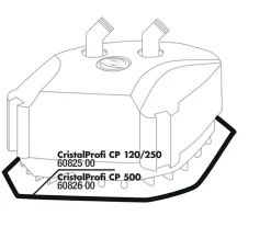 JBL Mehr Aquarium Zubehör - Aquariumzubehör Dichtung Pumpenkopf für CP 120/250