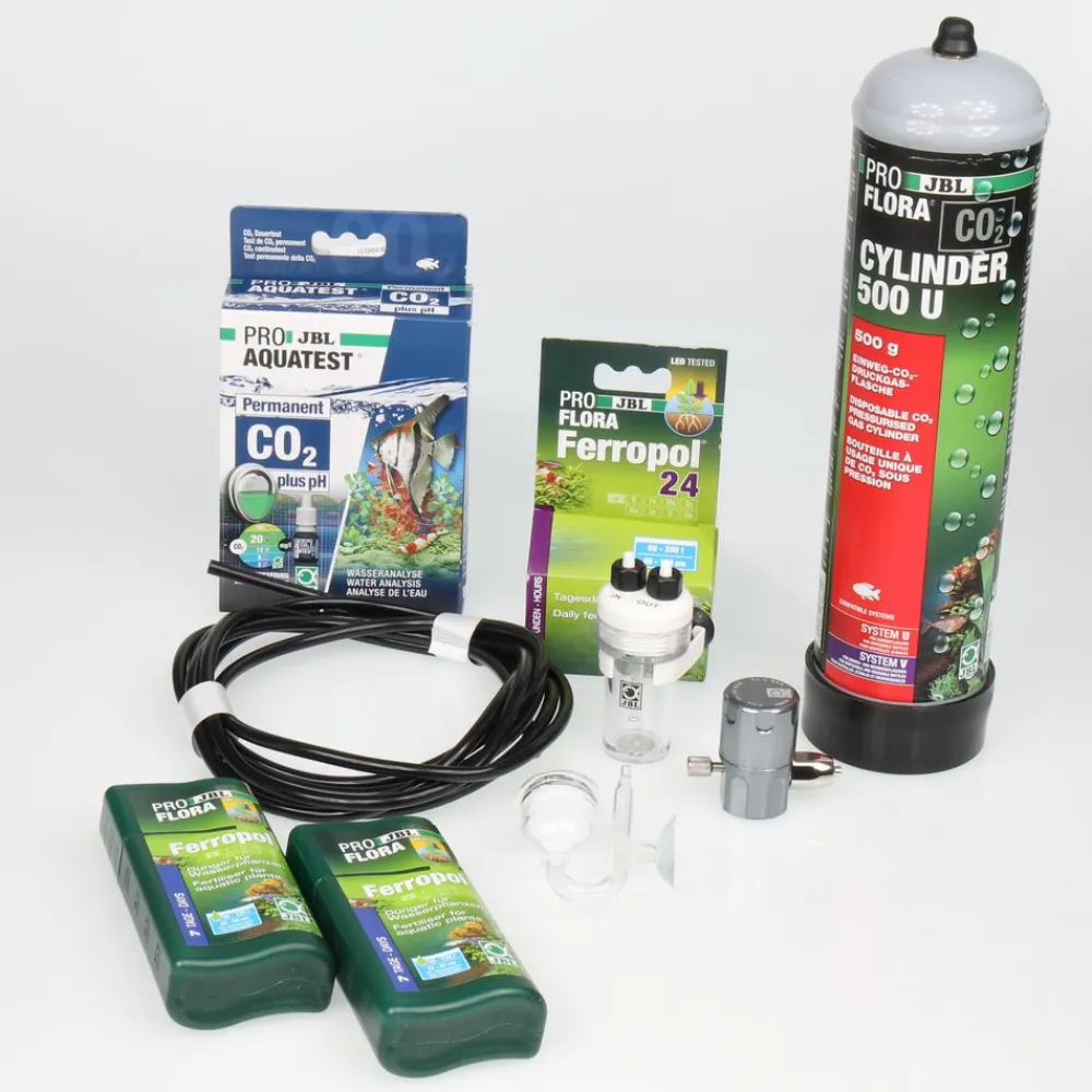 JBL Mehr Pflege & Technik|Pflanzenpflege - PROFLORA CO2 Basic Set System U, 40-300 l
