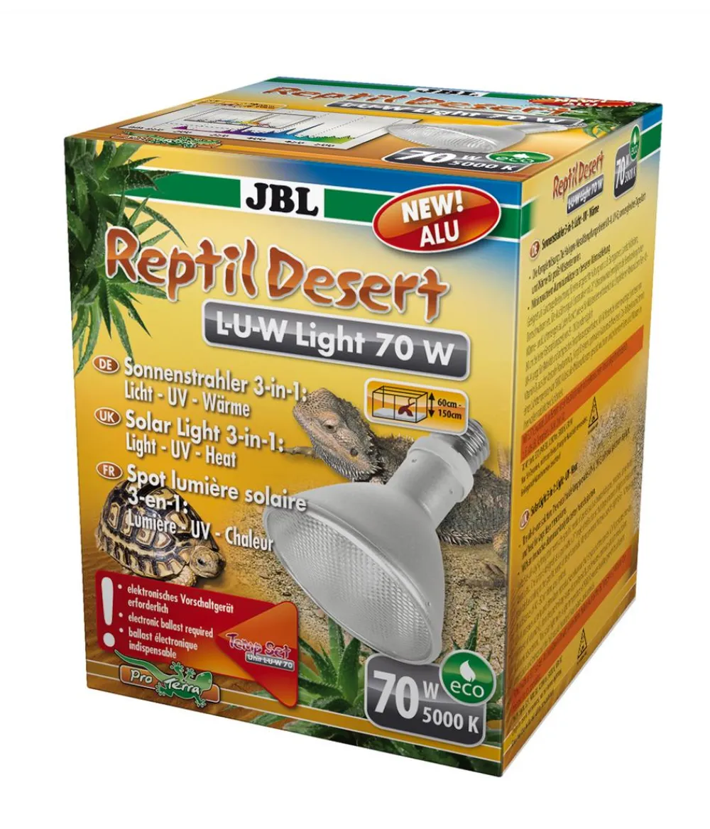 JBL Terrariumbeleuchtung ReptilDesert L-U-W Light alu Best