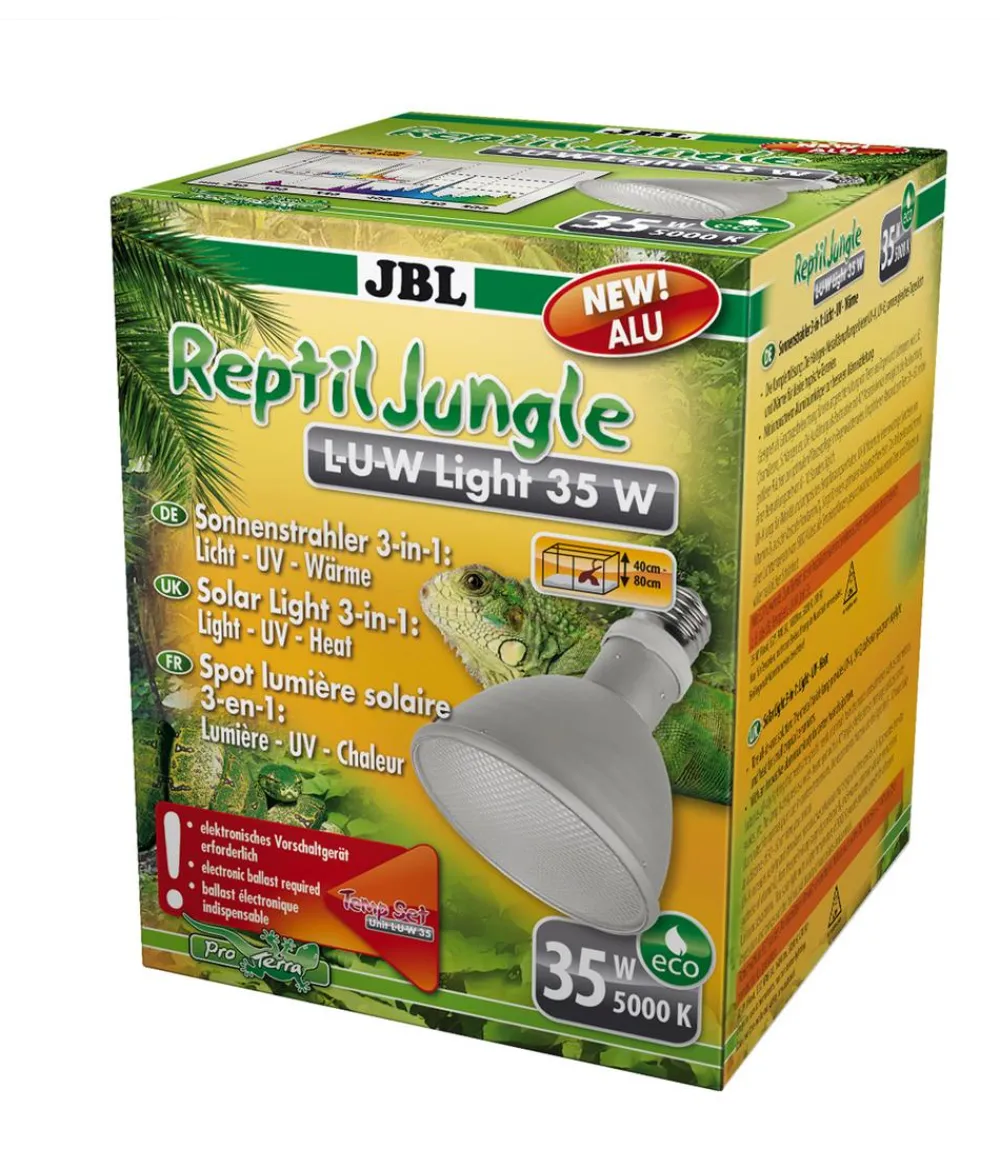 JBL Terrarientechnik - Terrariumbeleuchtung ReptilJungle L-U-W Light alu