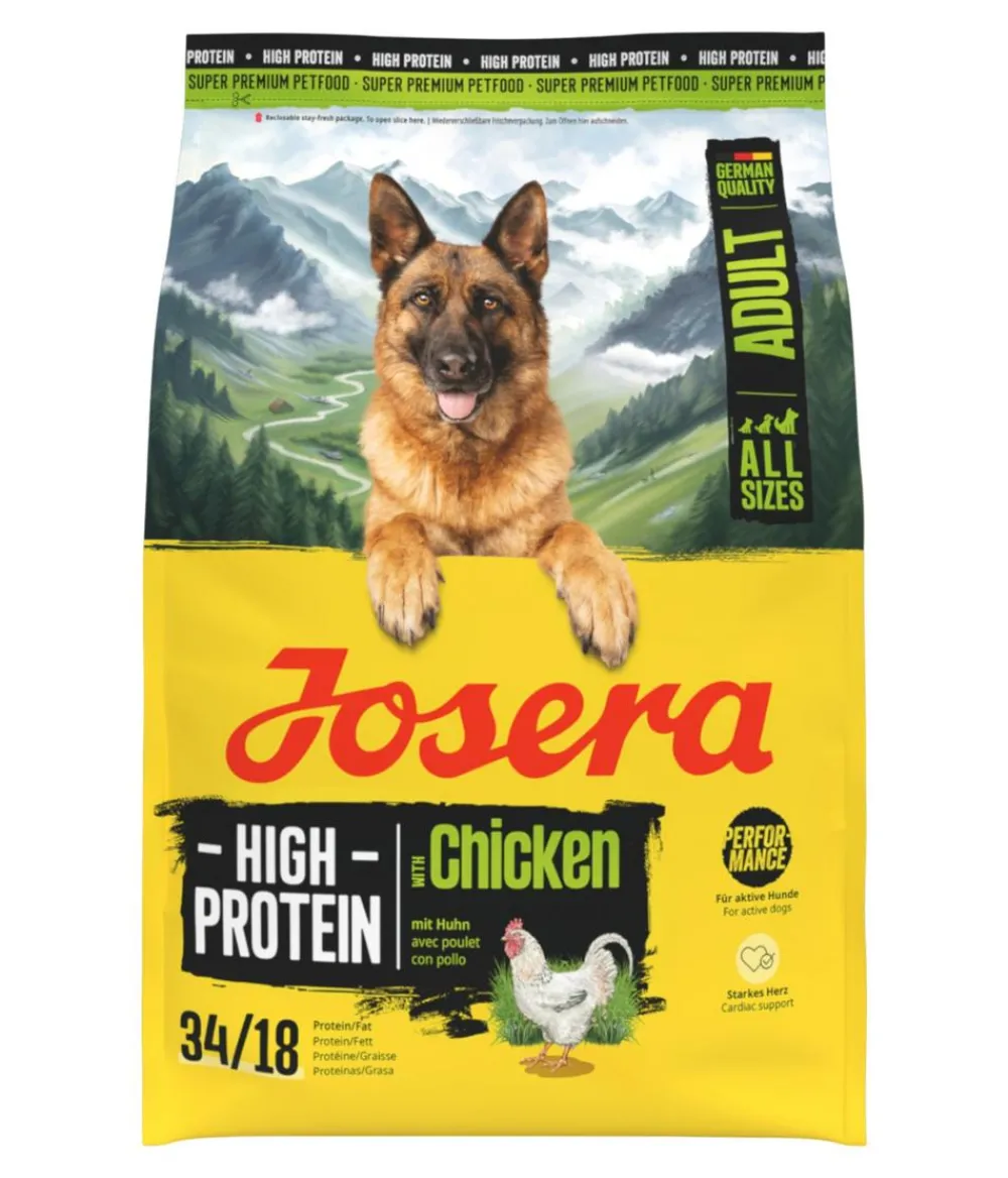 Josera Trockenfutter Hund > Trockenfutter für Hunde High Protein Adult, Huhn