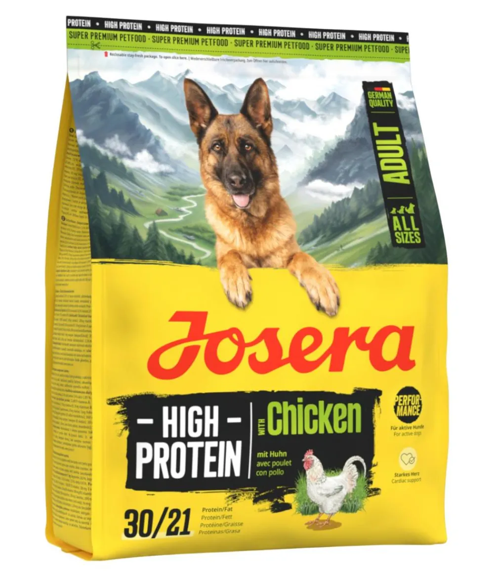 Josera Trockenfutter für Hunde High Protein Adult, Huhn Best
