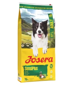 Josera Trockenfutter Hund - Trockenfutter für Hunde SensiPlus Adult, Ente