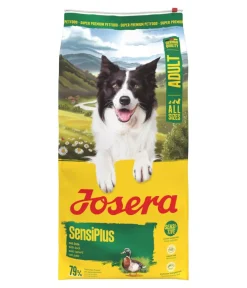 Josera Trockenfutter Hund - Trockenfutter für Hunde SensiPlus Adult, Ente