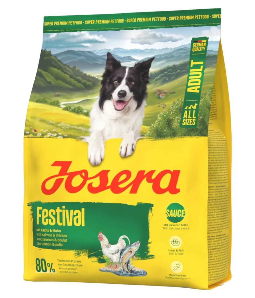 Josera Trockenfutter Hund > Trockenfutter für Hunde Festival Adult, Lachs & Huhn