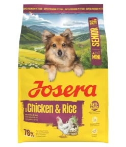 Josera Trockenfutter Hund > Trockenfutter für Hunde Mini Senior, Huhn & Reis
