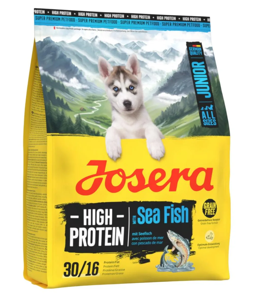 Josera Trockenfutter für Hunde High Protein Junior, Seelachs Online