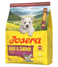 Josera Trockenfutter Hund > Trockenfutter für Hunde Mini Junior, Ente & Lachs