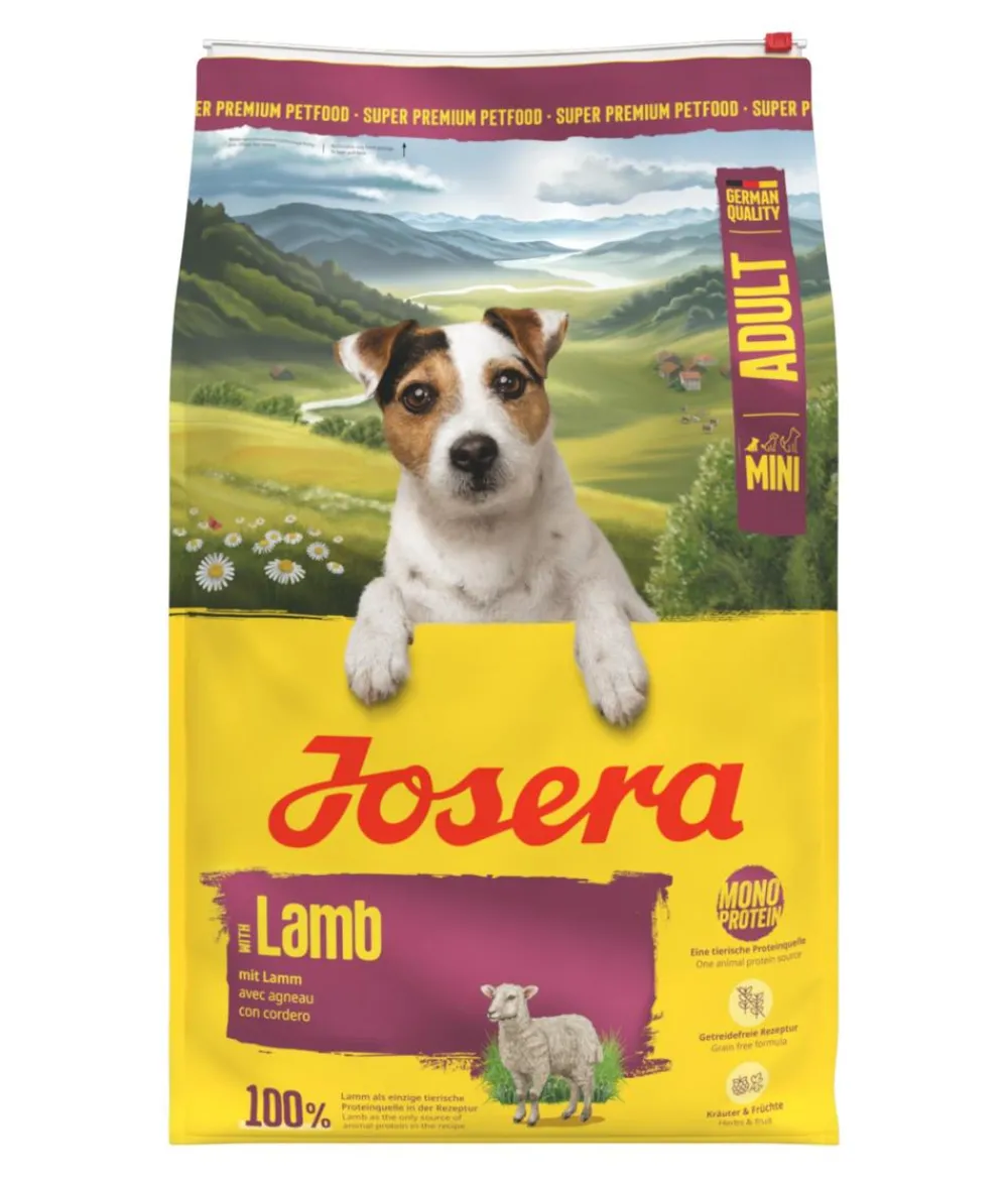 Josera Trockenfutter Hund - Trockenfutter für Hunde Mini Junior, Ente & Lachs