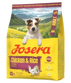 Josera Trockenfutter für Hunde Mini Adult, Huhn & Reis