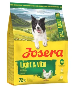 Josera Trockenfutter für Hunde Light und Vital Adult, Huhn