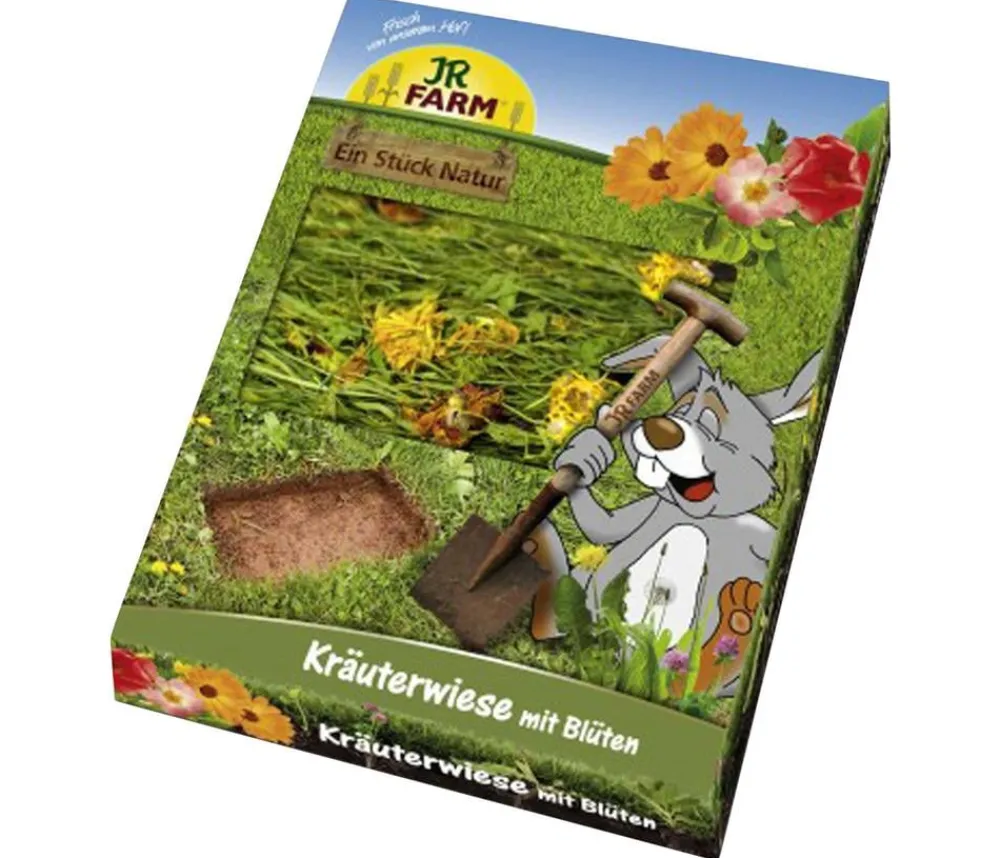 JR FARM Nahrungsergänzung Kleintiere > Ergänzungsfutter Ein Stück Natur Kräuterwiese mit Blüten