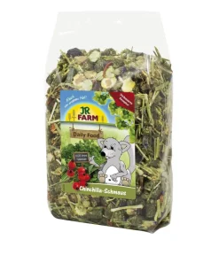 JR FARM Kleintierfutter - Nagerfutter Chinchilla-Schmaus, 1,2 kg
