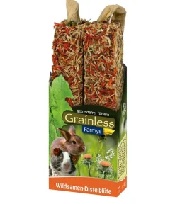 JR FARM Nagersnack Grainless Farmys Wildsamen-Distelblüten New