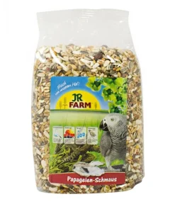 JR FARM Vogelfutter & Snacks - Vogelfutter Papageien-Schmaus, 1 kg