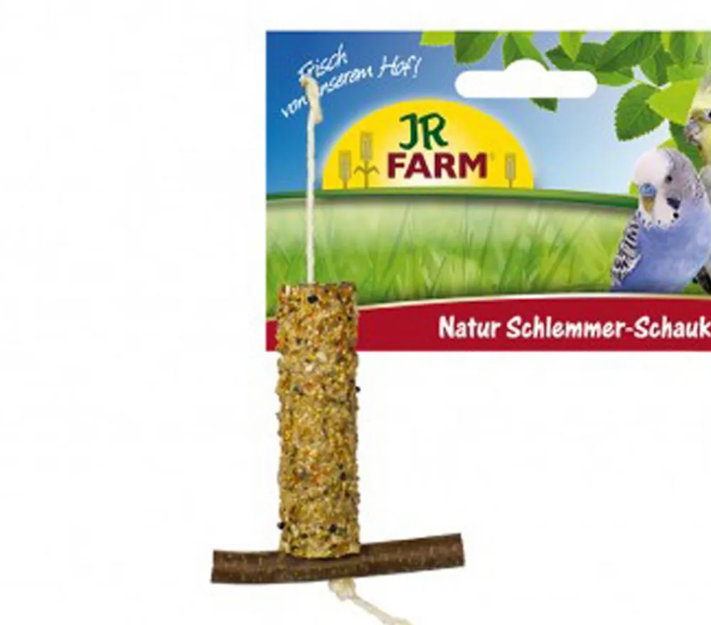 JR FARM Vogelfutter & Snacks - Vogelsnack Natur Schlemmer-Schaukel klein, 100 g
