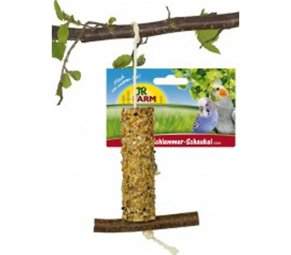 JR FARM Vogelfutter & Snacks - Vogelsnack Natur Schlemmer-Schaukel klein, 100 g