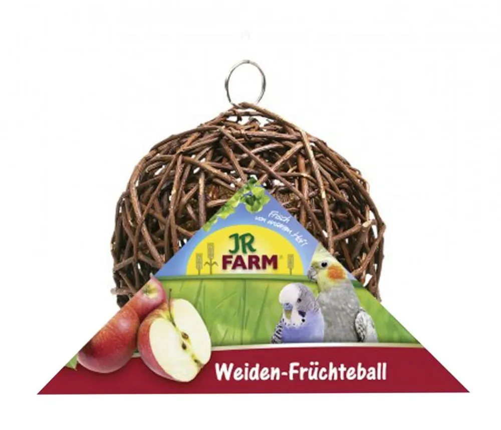 JR FARM Vogelfutter & Snacks - Vogelsnack Weiden-Früchteball, 135 g