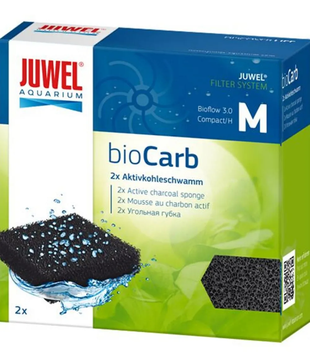 JUWEL® AQUARIUM Aquariumzubehör Kohleschwamm bioCarb M, 2er-Set Hot