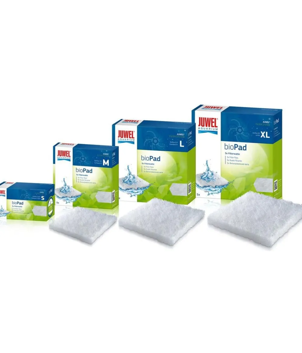 JUWEL® AQUARIUM Mehr Aquarium Zubehör - Aquariumzubehör Filterwatte bioPad L, 5er-Set