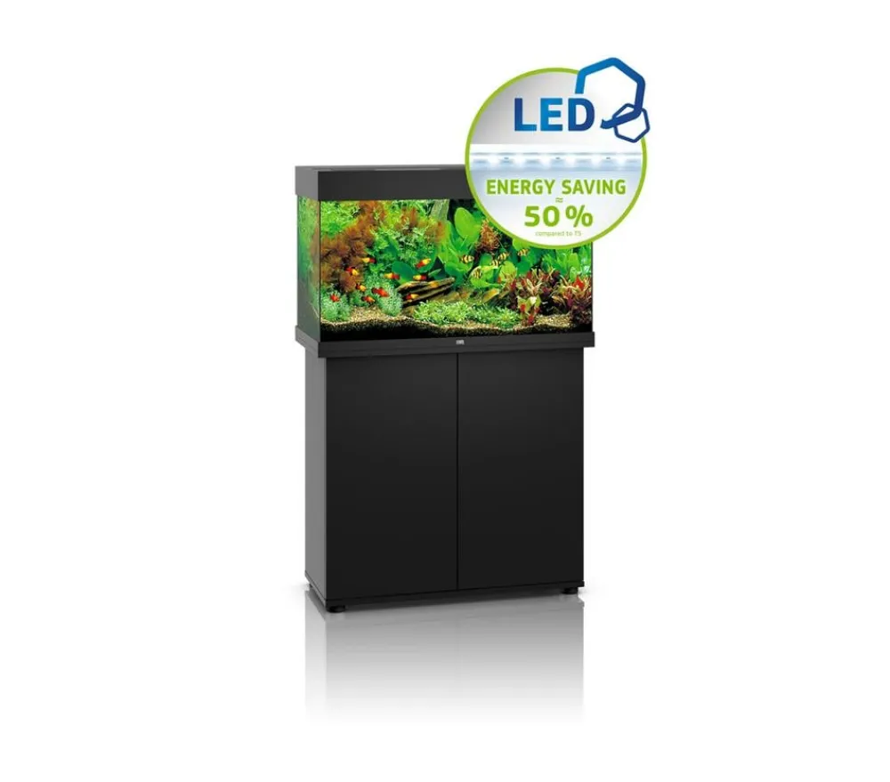 JUWEL® AQUARIUM Kombination Rio 125 LED, 125 l, ca. B81/H123/T36 cm Schwarz New