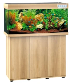 JUWEL® AQUARIUM Aquarium Komplettsets - Kombination Rio 180 LED, 180 l, ca. B101/H123/T41 cm Hellbraun