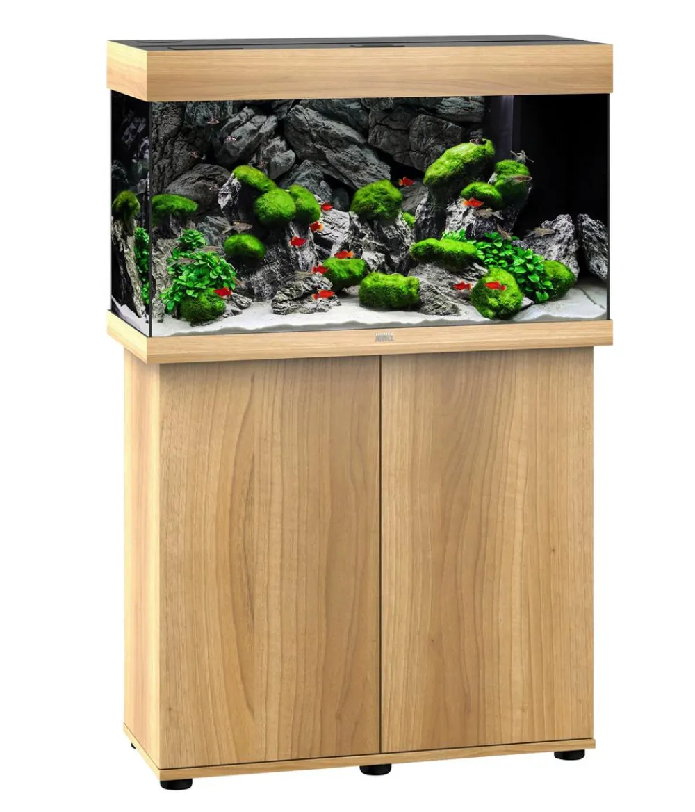 JUWEL® AQUARIUM Aquarium Komplettsets - Kombination Rio 125 LED, 125 l, ca. B81/H123/T36 cm Hellbraun