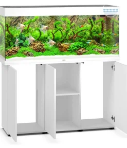 JUWEL® AQUARIUM Aquarium Komplettsets - Kombination Rio 240 LED, ca. B121/H128/T41 cm, 240 l Weiß