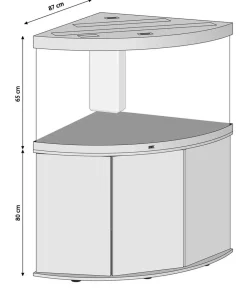 JUWEL® AQUARIUM Kombination Trigon 350 LED Hellbraun Sale