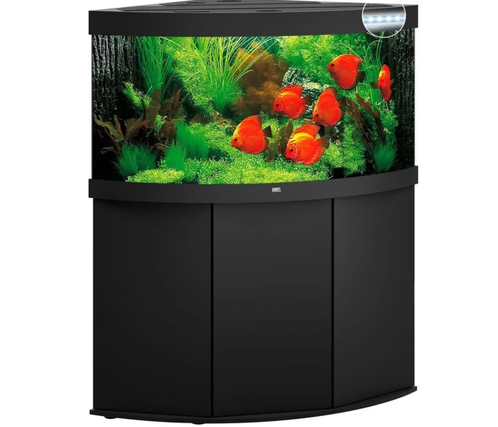 JUWEL® AQUARIUM Aquarium Komplettsets - Kombination Trigon 350 LED Schwarz