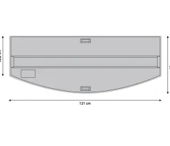 JUWEL® AQUARIUM Aquarium Komplettsets - Kombination Vision 260 LED Hellbraun