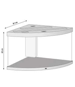 JUWEL® AQUARIUM Trigon 350 LED Schwarz