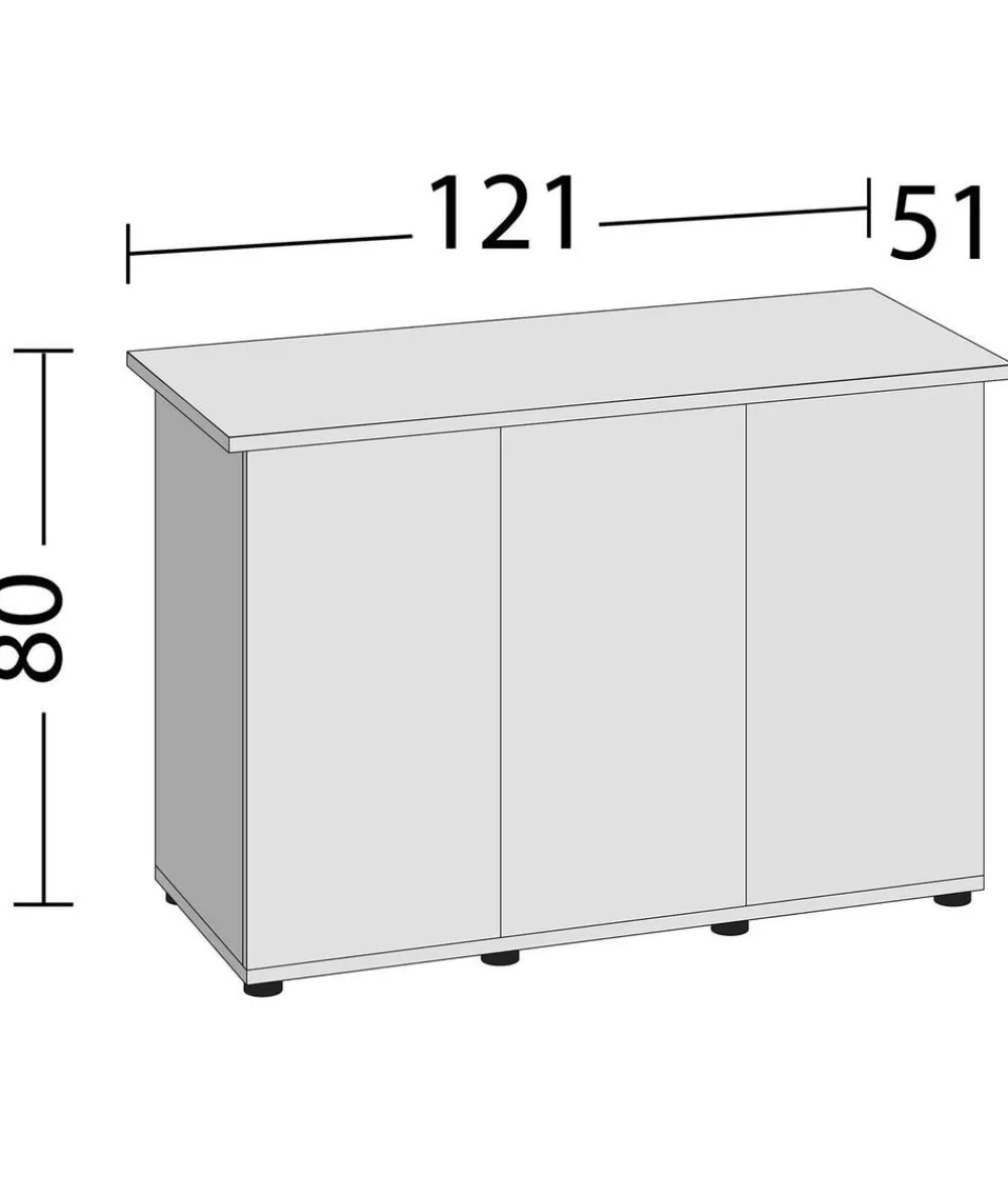 JUWEL® AQUARIUM Unterschrank SBX Rio 300/350 Weiß Discount