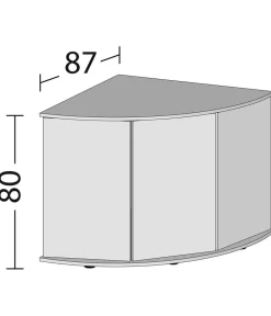 JUWEL® AQUARIUM Unterschrank SBX Trigon 350 Hellbraun Sale