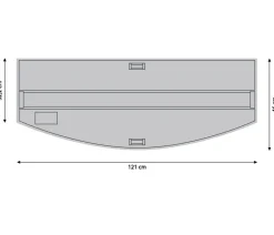 JUWEL® AQUARIUM Vision 260 LED Hellbraun