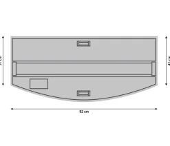JUWEL® AQUARIUM Vision 180 LED Schwarz Outlet