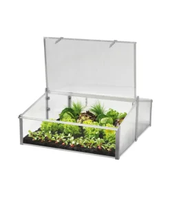 Juwel Doppelfrühbeet Easy Fix, ca. B100/H40/T120 cm Transparent Hot