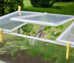 Juwel Frühbeet Biostar 1500 mit Fensteröffner, ca. B150/H50/T80 cm Transparent Sale