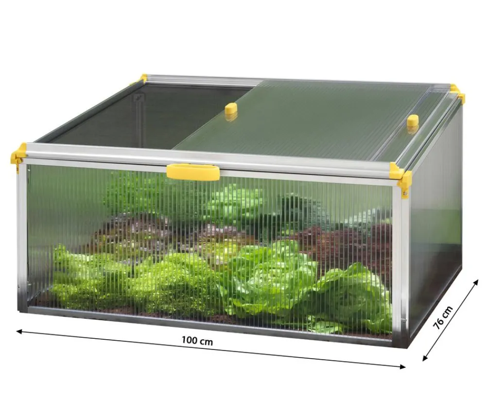 Juwel Frühbeet Biostar Protect 1000, ca. B100/H52/T76 cm Transparent Online