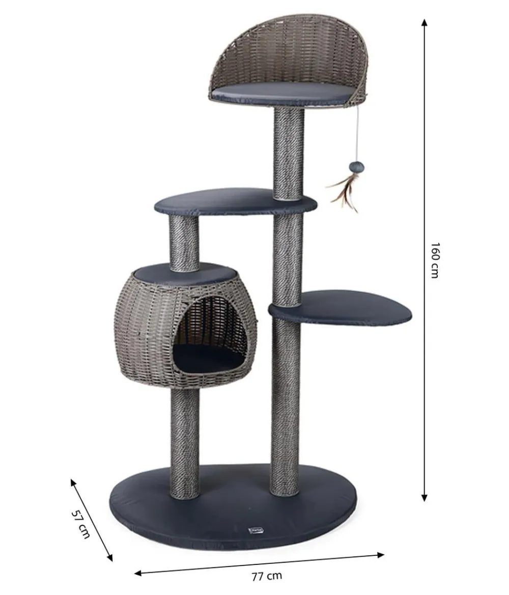 Karlie Kratzbäume & Kratzmöbel - Outdoor-Kratzbaum Misty, , ca. B77/H160/T57 cm