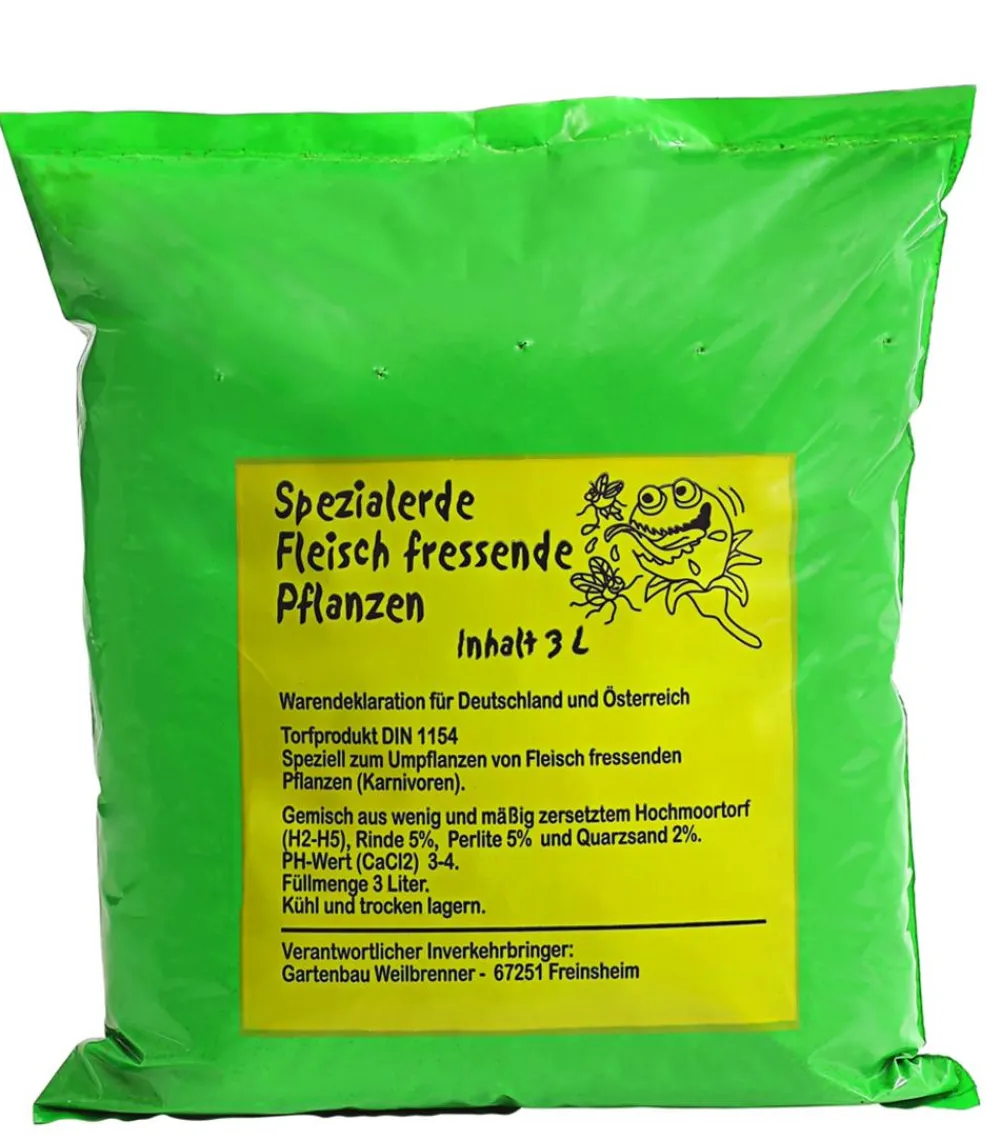 Karnivorenerde, 3 Liter Clearance