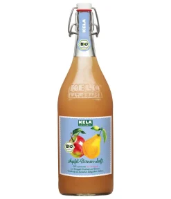 KELA Säfte - Apfel & Birne 100 % Bio-Direktsaft, 1 L
