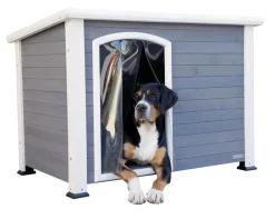 Kerbl Hundehütte Kenny, ca. B77/H81/T113 cm Discount